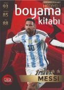 Messi - Boyama Kitabı - Sticker ve Kart Hediyeli