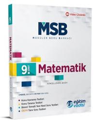 9.Sınıf Matematik Msb Modüler Soru Bankası Kolektif