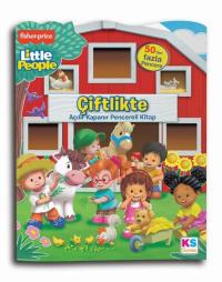 Fisher Prace Little People - Çiftlikte - Açılır Kapanır Pencereli Kitap