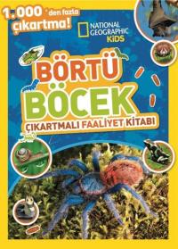 National Geographic Kids - Börtü Böcek Çıkartmalı Faaliyet Kitabı