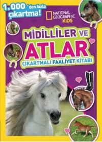 National Geographic Kids - Midilliler ve Atlar Çıkartmalı Faaliyet Kit