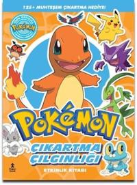 Pokemon Charmender - Çıkartma Çılgınlığı Etkinlik Kitabı Kolektif