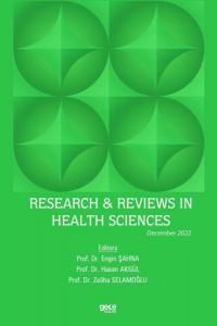Research and Reviews in Health Sciences - December 2022 Kolektif