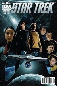 Star Trek Sayı 1 Kapak A-Çizgi Roman Dergisi Mike Johnson