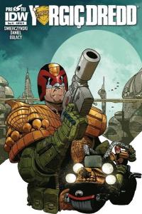 Yargıç Dredd Sayı 1 Kapak B-Çizgi Roman Dergisi Duane Swierczynski