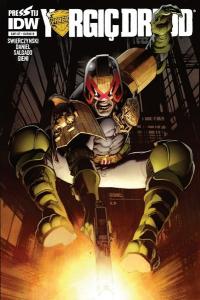 Yargıç Dredd Sayı 7 Kapak B-Çizgi Roman Dergisi Duane Swierczynski