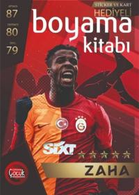 Zaha - Boyama Kitabı - Sticker ve Kart Hediyeli