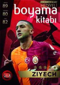 Ziyech - Boyama Kitabı - Sticker ve Kart Hediyeli Kolektif